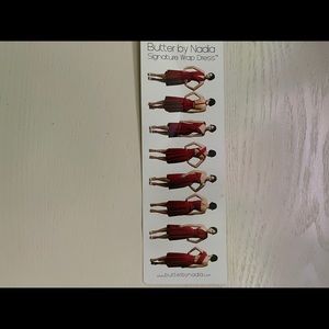 Butter by Nadia Signature Wrap Halter Dress